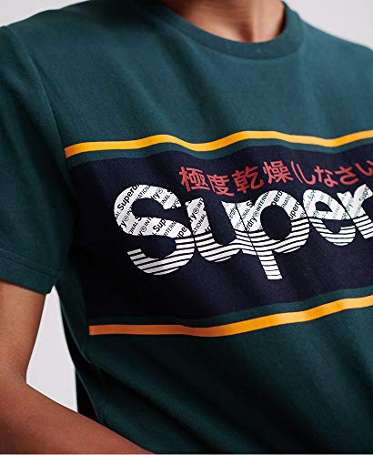Superdry-Core-Logo-Stripe-Tee-Camicia-Uomo