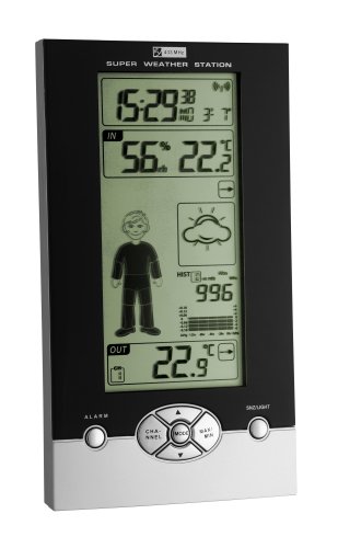 Preisvergleich Produktbild TFA 35.1085 Funkuhr mit Datumsanzeige