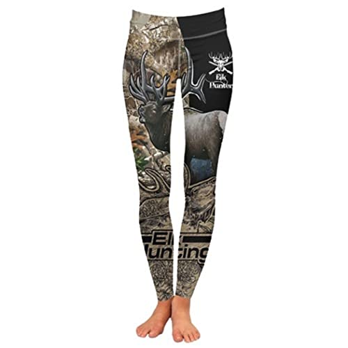 Débardeur élan 3D camouflage femme XL sans couture pour sport