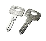 isbridge Suitable Fit for 2X Blank Key Spare W107 W124 W126 W129 W140 C E S SE SEC SL Class HU39