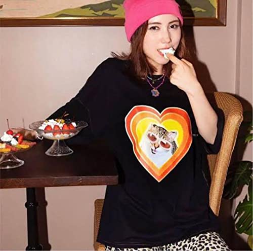 仲里依紗 アールイードット おかか ビッグ Tシャツ