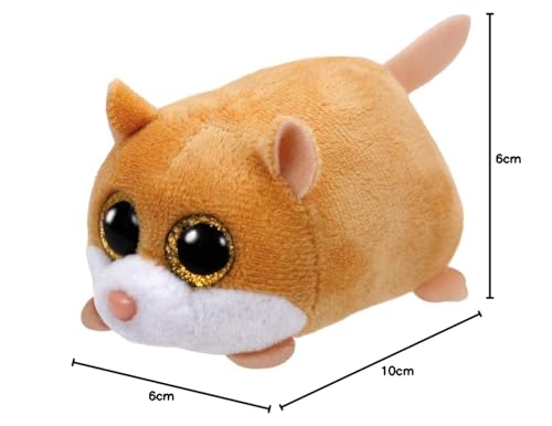 TY TY42217 42217 Peewee Hamster Plüschtier, Mehrfarbig
