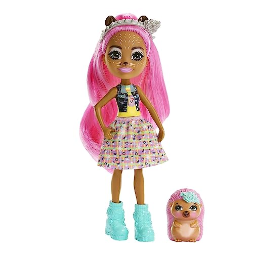 Enchantimals City Tails Hauptstrasse Hensley Hedgehog Und Spiney Puppe -...