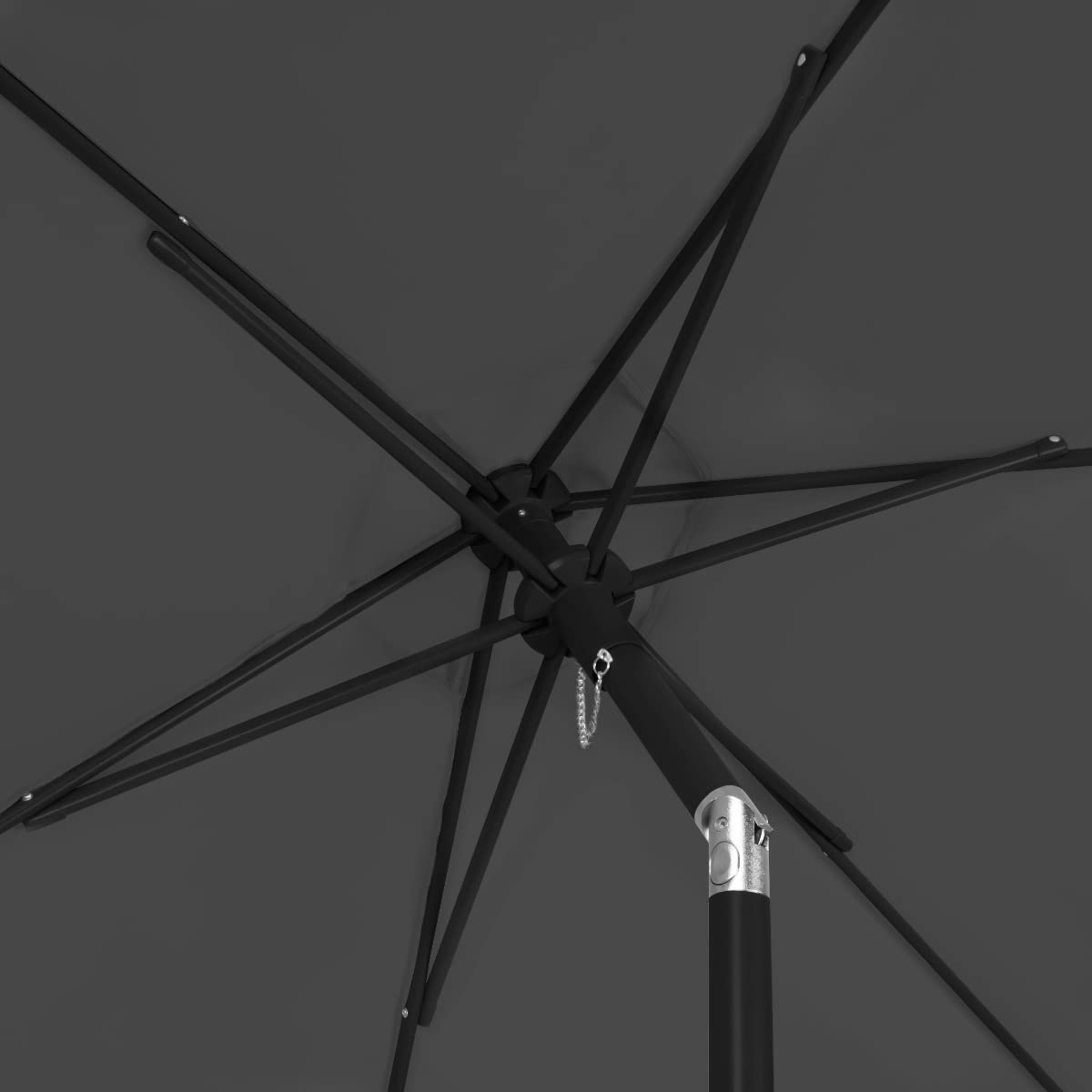 VONROC Parasol Torbole Ø200cm - Premium - Parasol Petit & Rond - Installation Facile Appuyer pour Ouvrir - Protection UPF 50+ - Housse Incluse - Idéal pour Plage, Terrasse, Jardin
