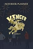  Notebook Planner Dungeons Dragons Venger In Flight Premium: Cute, Stylish Paperback, Over 100 Pages, Monthly, Paycheck Budget, To Do List, Personal, 6x9 inch