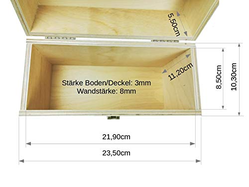 MEMO Lehrmittel: Karteikasten A5 Holz - Hochwertige Karteikartenbox für 700 Karten - Handgefertigt in Österreich - Nachhaltige Aufbewahrung für Büro, Schule & Lernkartei - Karteikartensystem