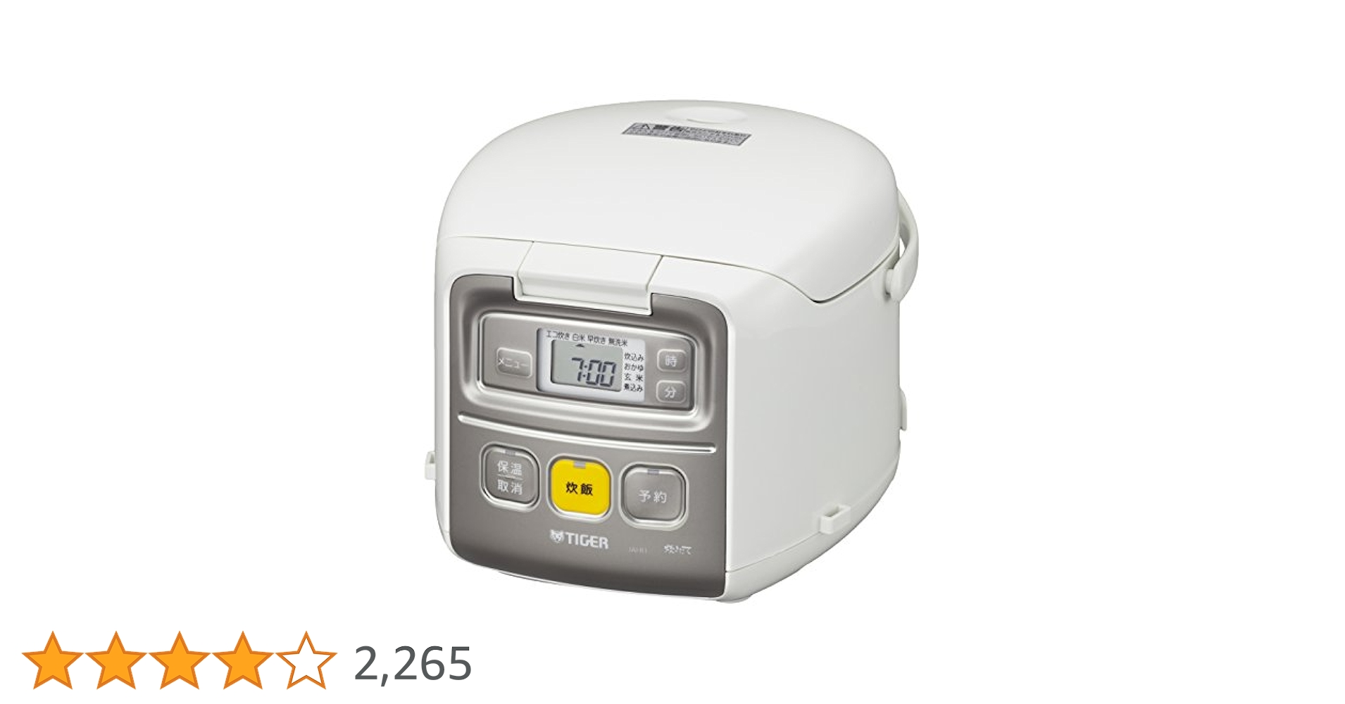 TIGER マイコンジャー炊飯器 3合炊き 81CKM7BYc5L._AC_UL210_SR210,