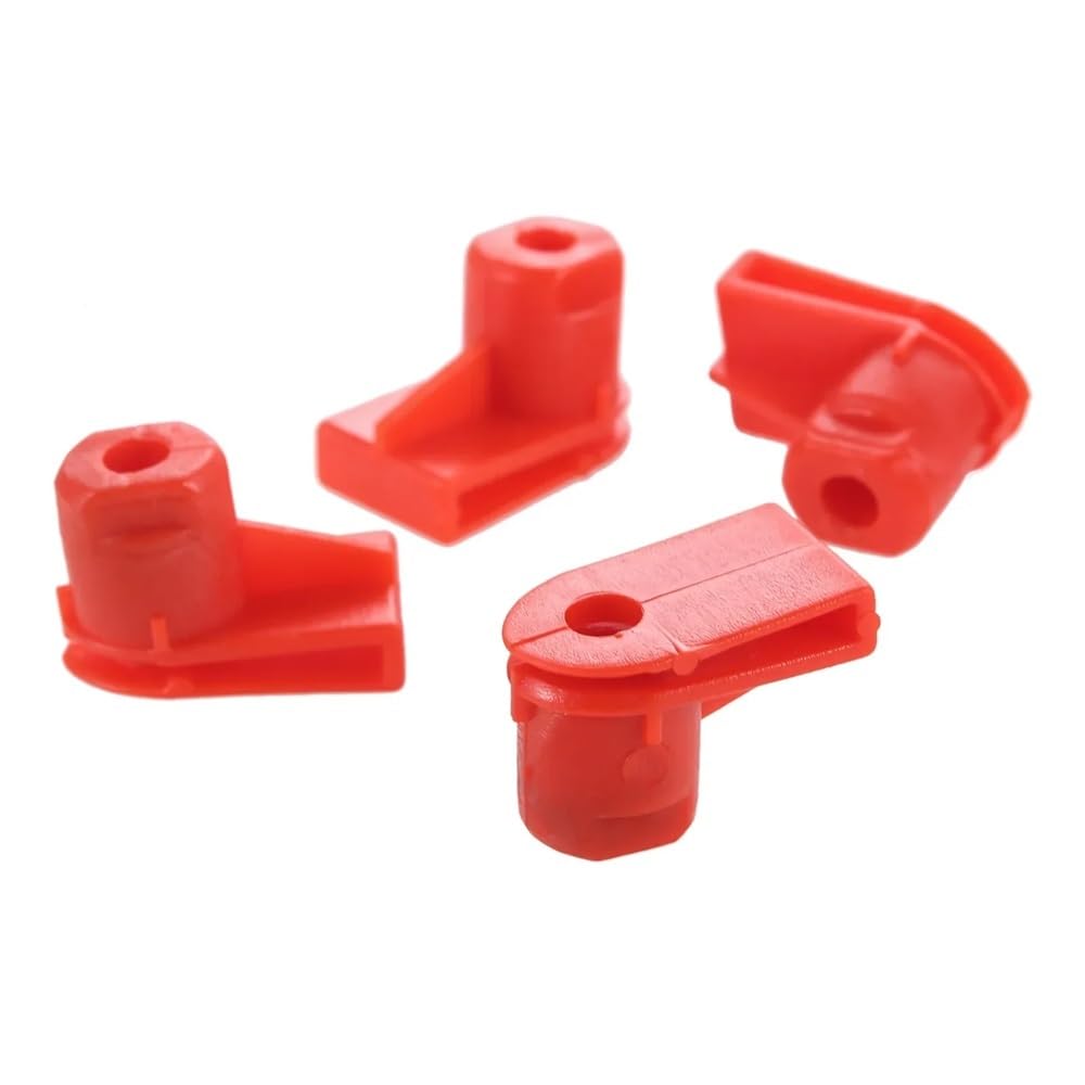 YTQMoreBNZ 10pcs Red Screw Mount Grommet Clamps For Vforhall Opel Part Number: 1404969/24449408