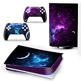 PS5 Skin Stickers Full Body Vinyl Skins Wrap Decals Cover for PS5 Disc Edition Console & Controllers