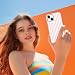 Yirlbey Striped Verano Funda para iPhone 14 Imagen de Yirlbey Striped Verano Funda para iPhone 14