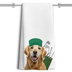 Golfer Golden Retriever