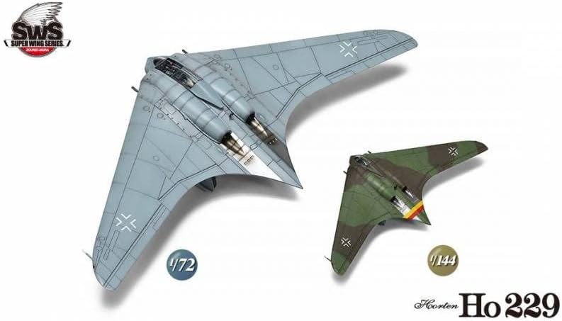 ZKMK28914 1:72 & 1:144 Zoukei-Mura Horton Ho229 (2 Kits) [Model Building KIT]