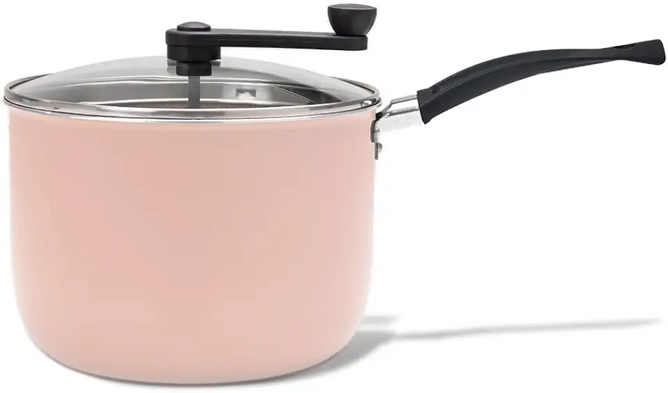 Brinox, Pipoqueira Brinox Ceramic Life Rainbow Ø20cm 4,2 Litros Rosa