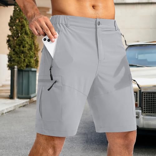 Shorts cargo clásicos funcionales para hombre miniatura 3