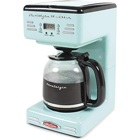 Nostalgia Retro 12-Cup Programmable Coffee Maker Cover