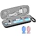 TUNYINSH Toothbrush Travel Case Compatible with Philips Sonicare ProtectiveClean 4100 5100 1100 6100 5300 7500/Oral-B Pro, black, Case