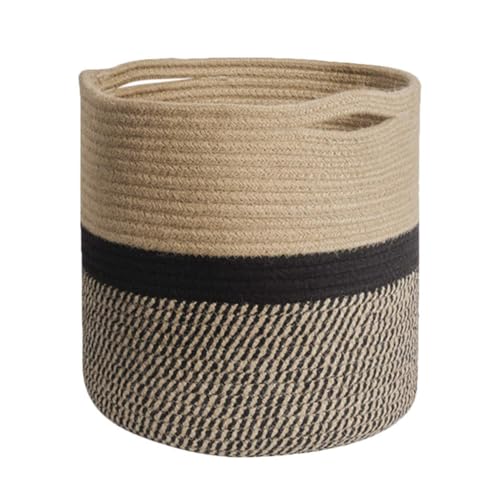 Grand panier rond en coton pour organiser la chambre d'enfant - 2