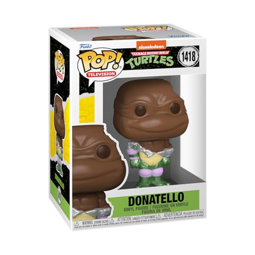 Funko POP! TV: Teenage Mutant Ninja Turtles (TMNT) - Donatello - Collectable Vinyl Figure - Gift Idea - Official Merchandise - for Kids & Adults - TV Fans
