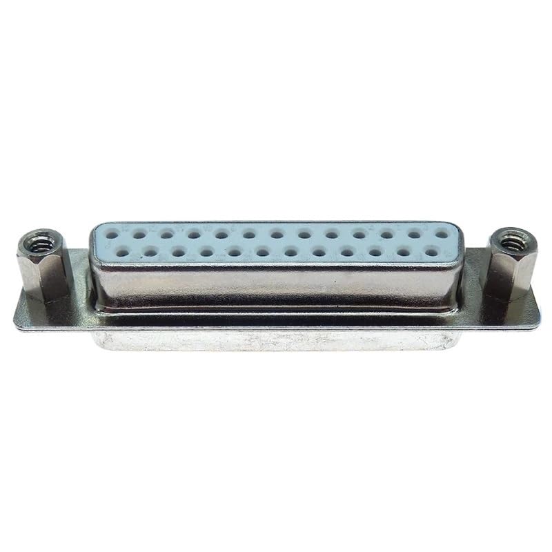 Image of 1PCS DB9 Gold Sol* /id Pin 9 15 25 37 Pin Plug VGA RS232 Serial Port Adapter Industrial Grade Head Connector(1PCS DB25 Female)