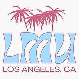 MAGNET LMU Los Angeles Palm Tree Design Magnetic Bumper Sticker 5"