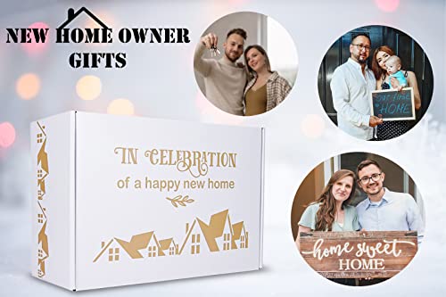 MY-ALVVAYS Housewarming Gifts for New Home House Warming Gift Set Basket for First/New Home Owner, House Warming Gifts New Home Couple, Wedding Gift for Newlywed Couple, New Home Gift for Home