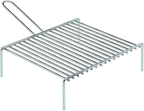 BBQ Griglia Camino con Piedi 35 x 50 cm, Barbecue Griglia, Barbecue Graticola
