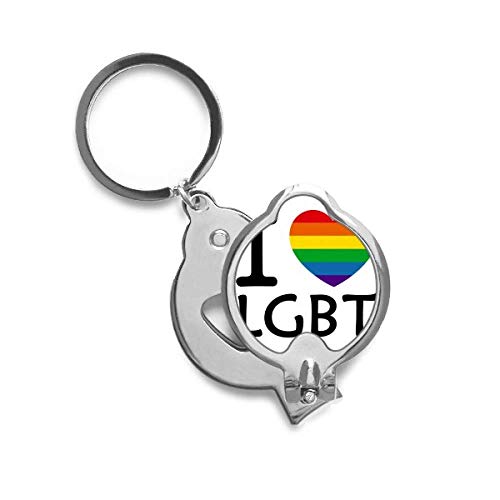 Ongle cutter trimmer bisexuels LGBT arc-en-transgenre, cadeau de fierté idéal
