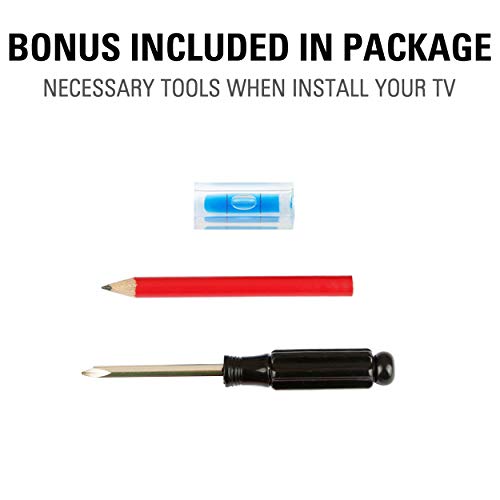 Mounting Dream Universal TV Mounting Hardware TV Wall Mounts Hardware Kit Fits All TVs, Screw for TV Mount with M4, M5, M6, M8 TV Screws, Spacers and Washers for Samsung TV up to 82 inch MD5756