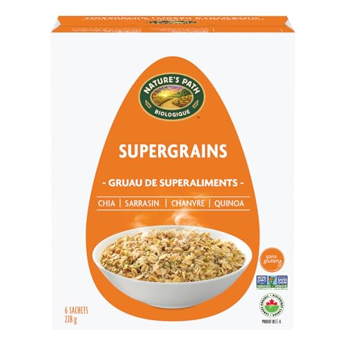 Nature's Path Organic Superfood Superseeds & Grains Oatmeal, 228 g (Pack of 6), Gluten Free, Non-GMO - Image 3