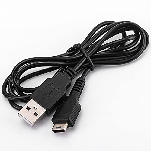 Cuziss Cable cargador de fuente de alimentación USB compatible con Nintendo GBM Game Boy Micro consola