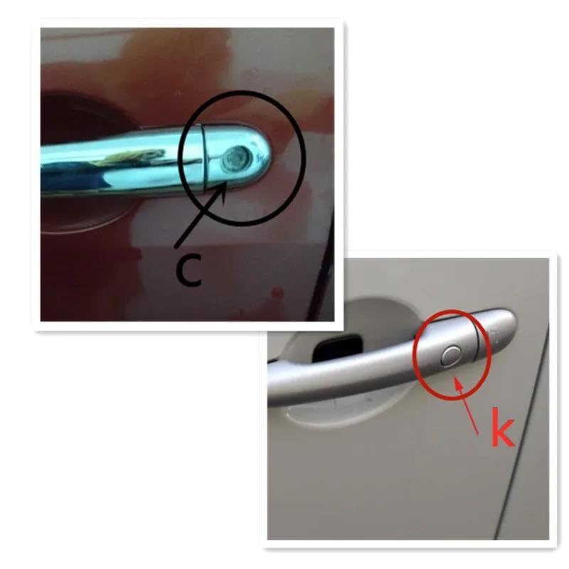 Poignée porte Megane 2 : solution pour plastique collant Renault - 3