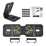 Planche de pompes - Planche de pompes multifonction à la maison - Barre de pompes efficace - Développement musculaire dans la salle de fitness à la maison - Brûle les graisses pour hommes - Entraîneur