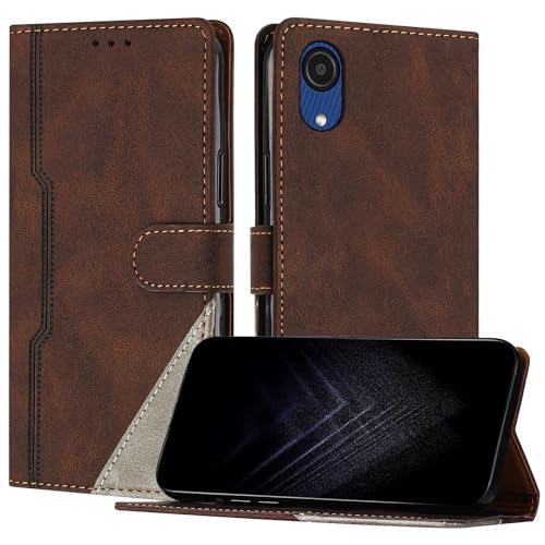 Netany Étui pour Samsung Galaxy A03 Core, Housse en Cuir PU avec [Protection Antichoc TPU] [Fonction Support] [Porte-Cartes ] Antichoc Magnétique Coque pour...