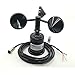 3 Cup Wind Speed anemometers 12 24 v DC Supply Pulse Signal Output CALT YGC-FS