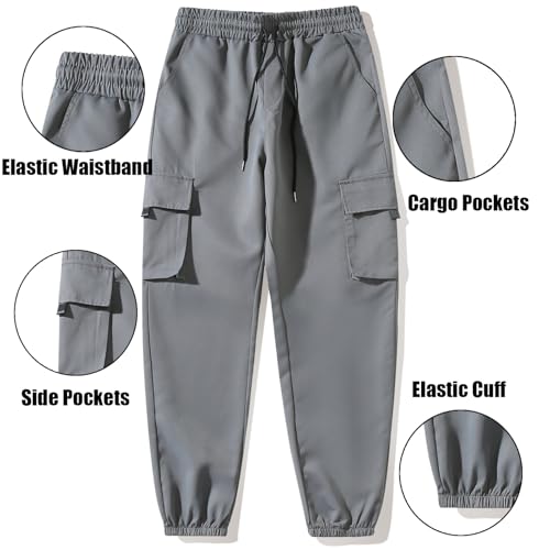 Miniml. Cargo Jogger Fit, High Stretch Multi-Pocket Durable Cargo Pants for Men, Silm Fit3