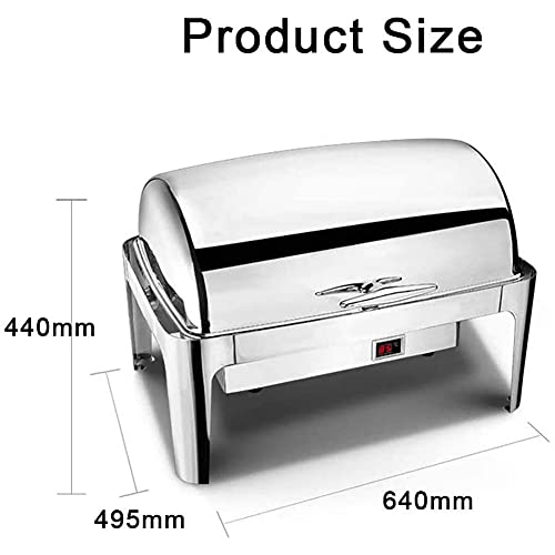 Estufa Buffet eléctrica con horno visual y pantalla digital 9L miniatura 2