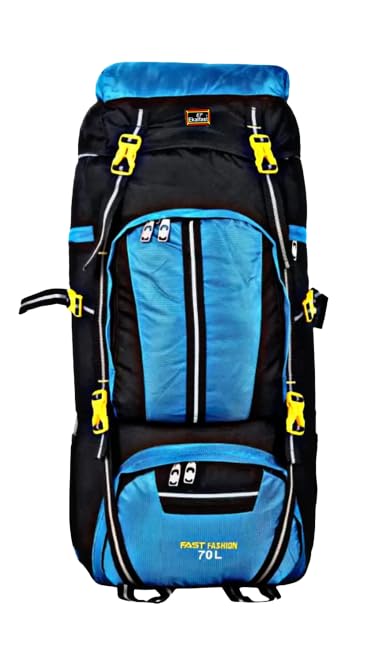 Ekal Fast Bag Travel- Adventure Trekking Bag Rucksack Rucksack - 60 L (Black)