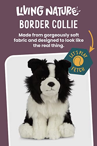 Living Nature Soft Toy - Stofftier Border Collie (20cm), Unbekannt