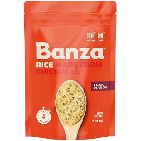 Banza Garlic & Olive Oil Rice Cover