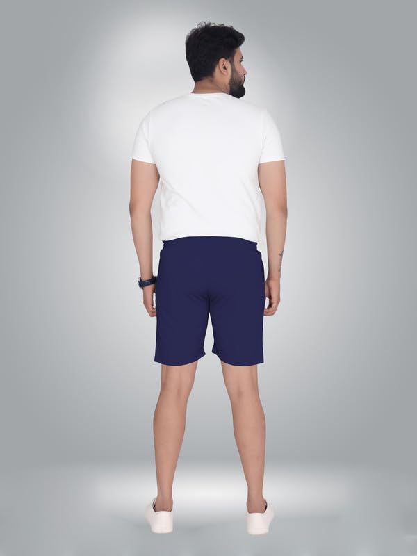 Image of Septem Men's Lycra Blend Shorts with Stylish Design Comfortable & Versatile Active Sports Wear Combo Pack