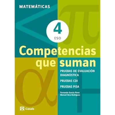 Competencias que suman. Matem&aacute;ticas 4 ESO
