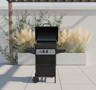 Barbecue a Gas a pietra lavica Ambra Garden Alabama 2,9Kw