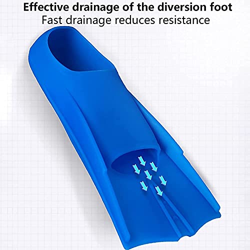 Aletas de natación de calidad superior con silicona suave premium 5