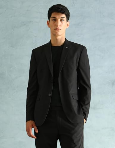 Image of Arrow Tailored Fit 2 piece Suit for Men - Single Breasted Blazer with Trouser, Coat Pant for Men