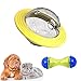 Yueser Pelota de Juguete para Perros, Alimentador de Comida para Perros y Dispensadora de Comida para Gatos Rompecabezas Juguetes Pelota de Comer Lento para Animal Doméstico