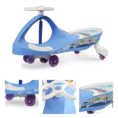 Image of Toyzone Doraemon Premium Magic Car-51718 | Ride-on Car | Push Car | Swing Car | Comfortable & Durable Seats | Elegant Design | Twister Ride on | Magic Toy Car | for Kids Age 2+Swing Car |