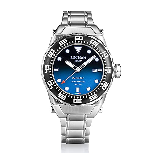 orologio meccanico uomo Locman Mare casual cod. 0559A24A-00KBNKB0