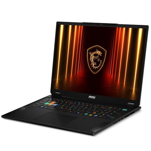 Image of msi Stealth 18 HX AI 18 inch UHD Gaming Laptop (Intel Ultra 9-275HX, GeForce RTX 5090 24GB, 64GB DDR5, 4TB PCIe SSD, Per-Key RGB Keyboard, 2 Thunderbolt 4, WiFi 7, Win 11 Pro) w /DKZ USB Port Expander