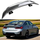 YHoptional Universal 46 Inch Rear Trunk Wing Ducktail Spoiler, GT Wing Tail Spoiler Compatible with Honda Civic/Chevy Camaro/Ford Mustang/Infiniti/Toyota Camry/Kia Forte/BMW/Chrysler (Carbon Fiber)