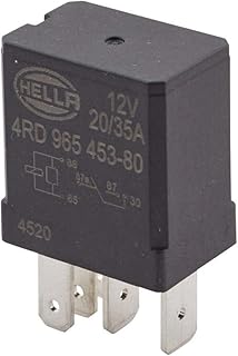 HELLA 965453801 Relay Micro Iso 5 Pole 12V Spst Res, Multi
